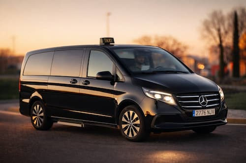 Exterior del Mercedes Vito Tourer Select de Taxi Pozoblanco